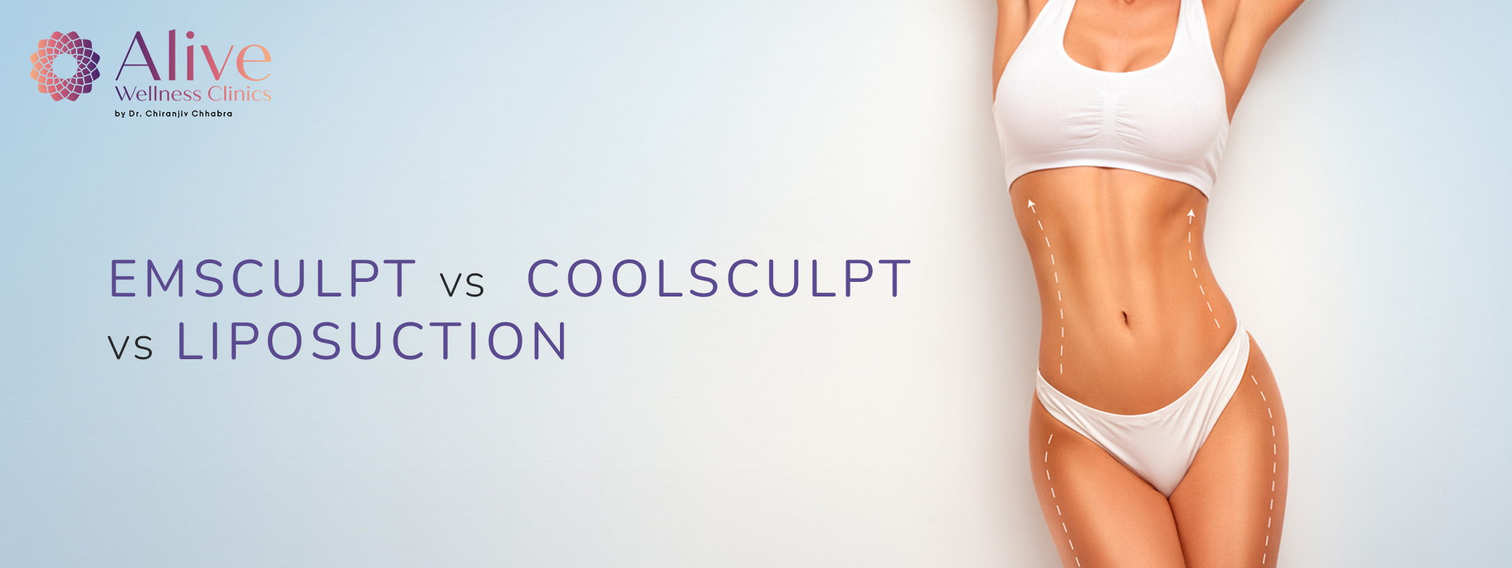 Read more about the article EmSculpt vs. CoolSculpt vs. Liposuction