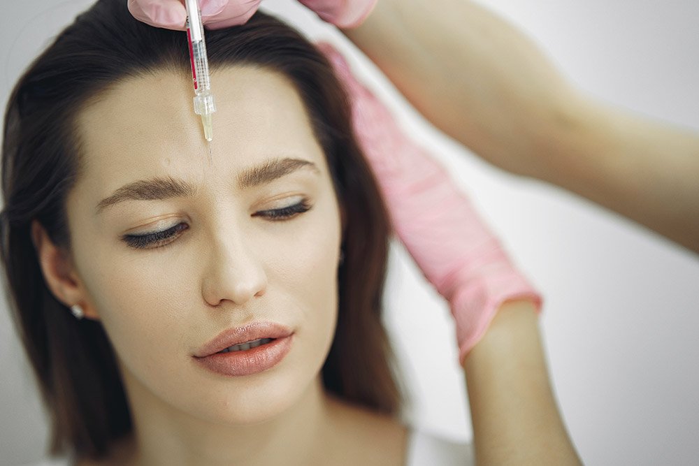face botox