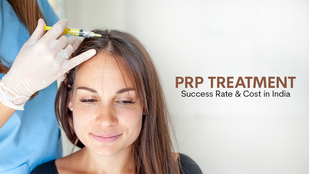 prp treatment success rate and cost in India