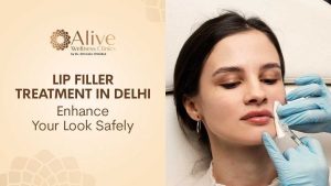 Lip filler treatment in Delhi