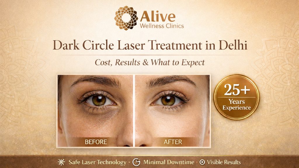 Dark Circle Laser Treatment in Delhi